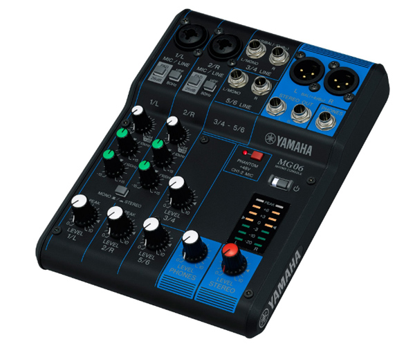 YAMAHA MG06 模擬調(diào)音臺(tái)